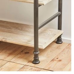 Côté Table Etagère Industrielle En Vieux Pin Et Fer 6 Niveaux H220cm - Entrepot -SEMA design Boutique 0c807 26018 situ04 web