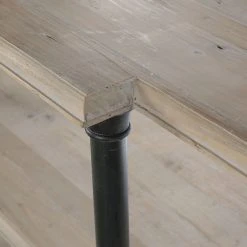 Côté Table Drapière Entrepot En Vieux Pin Et Fer -SEMA design Boutique 26016 DET02 WEB