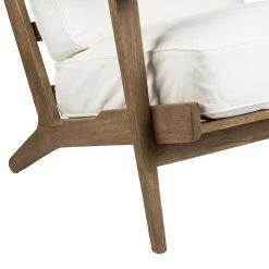 Côté Table Fauteuil En Coton Blanc Et Chêne - Laureli -SEMA design Boutique 36631 DET04 WEB