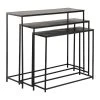 Côté Table Console Gigogne (x3) En Fer Noir - Felia -SEMA design Boutique 37338 DEB WEB