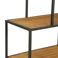 Côté Table Etagere En Bois Contreplaqué Et Fer Noir H171cm - Garden -SEMA design Boutique 38369 DET03 WEB