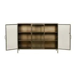 Côté Table Buffet Bas En Fer Mordore Et Verre L123.5cm - Dagenham -SEMA design Boutique 38376 DET02 WEB