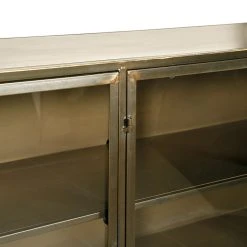 Côté Table Buffet Bas En Fer Mordore Et Verre L123.5cm - Dagenham -SEMA design Boutique 38376 DET03 WEB