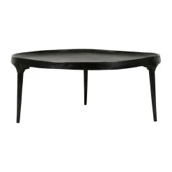 Côté Table Table Basse Irrégulière Noir - Aceri