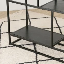 Côté Table Console Industrielle En Fer Noir - Felia -SEMA design Boutique 3be5e 37910 situ05 web