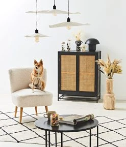 SEMA DESIGN Fauteuil Bouclette Blanc Crème - Elément -SEMA design Boutique 3f921 amb ideescadeauxnoel 7337 hd