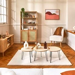 Home Déco Factory Buffet Haut En Bois Avec 3 Niveaux H163cm - Baia 13 Home Déco Factory Buffet Haut En Bois Avec 3 Niveaux H163cm - Baia -SEMA design Boutique 45eca amb 202205 photo3860 fdsjour21192