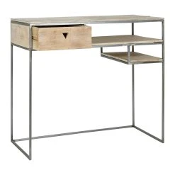 Jardin D'Ulysse Bureau Avec Tiroir En Manguier Et Fer - Tangram -SEMA design Boutique 466976 DET02 WEB