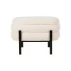 SEMA DESIGN Tabouret Coffre En Tissu Bouclette Crème Et Fer Noir - Cosine -SEMA design Boutique 50464 76524 deb hdd