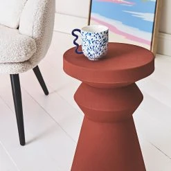 SEMA DESIGN Bout Canape Moderne En Fer Terracotta - Arty -SEMA design Boutique 5978d amb hd fds cat23 4895