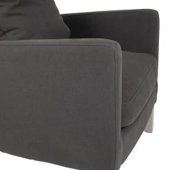 Durieux Fauteuil En Tissu Gris Anthracite - Boniface -SEMA design Boutique 609183 DET03 WEB