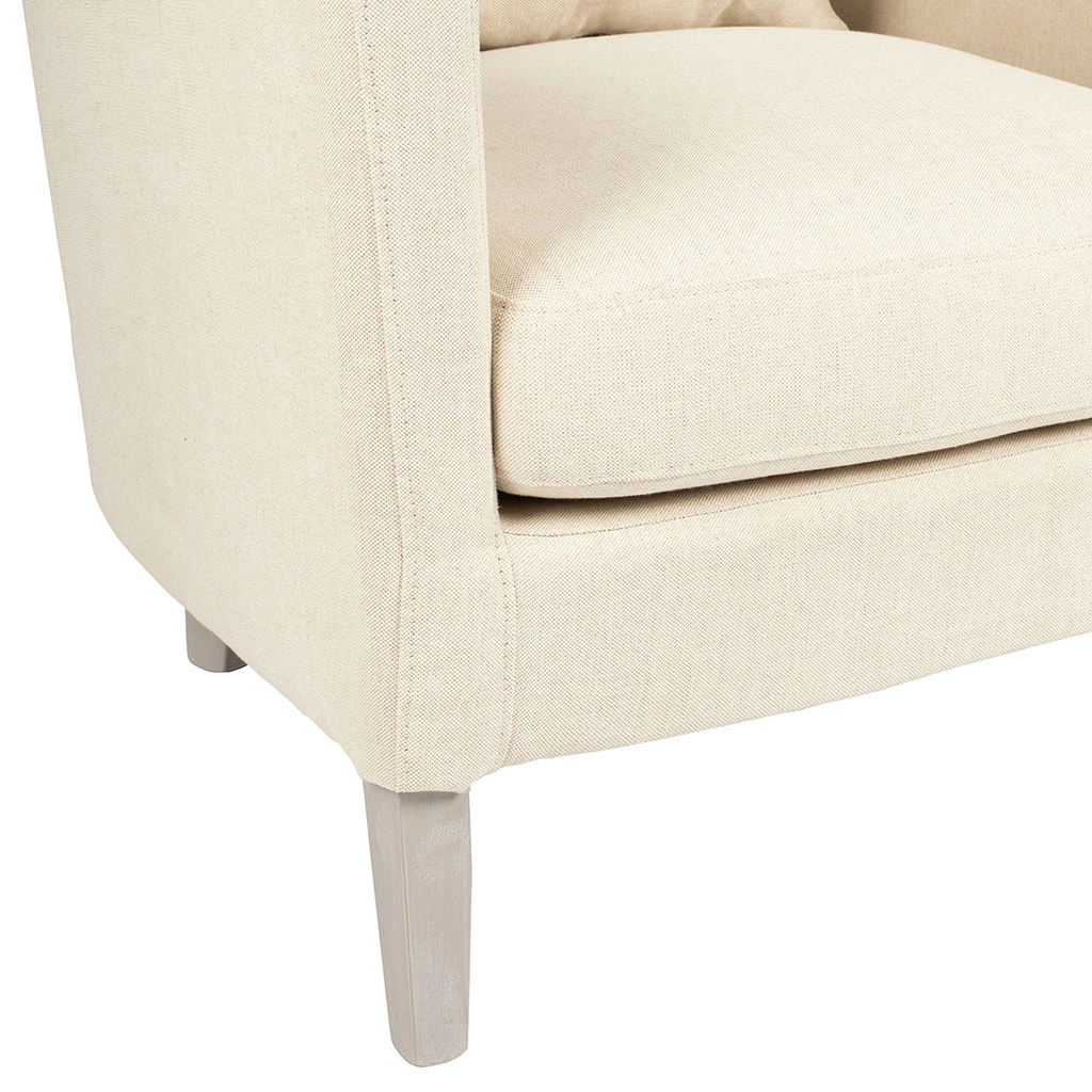 Durieux Fauteuil Salon En Tissu Beige - Boniface 8 Durieux Fauteuil Salon En Tissu Beige - Boniface – Image 6