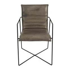 Durieux Chaise Rétro Effet Cuir - Saint-Tropez