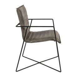 Durieux Chaise Rétro Effet Cuir - Saint-Tropez -SEMA design Boutique 609186 DET02 WEB