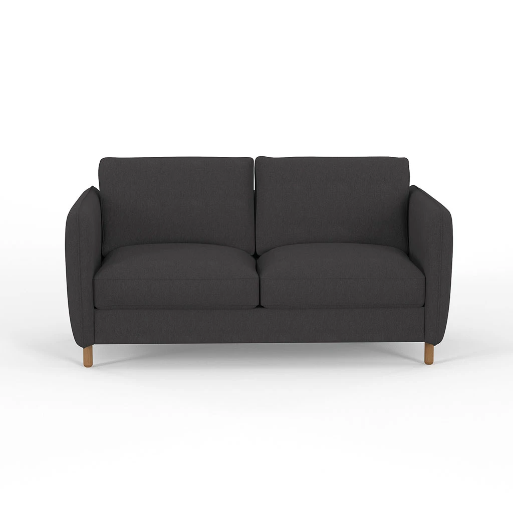 Inside Canapé Convertible 2 Places Gustave - Tissu - Enjoy Anthracite 3 Inside Canapé Convertible 2 Places Gustave - Tissu - Enjoy Anthracite