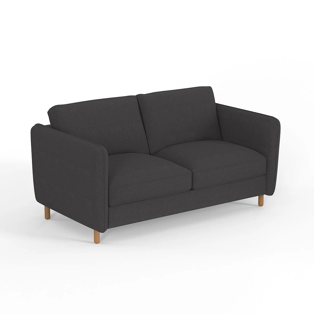 Inside Canapé Convertible 2 Places Gustave - Tissu - Enjoy Anthracite 6 Inside Canapé Convertible 2 Places Gustave - Tissu - Enjoy Anthracite – Image 4