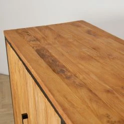 Casita Buffet Enfilade En Teck Massif 3 Portes L195cm - Alix -SEMA design Boutique 614104 SITU10 WEB