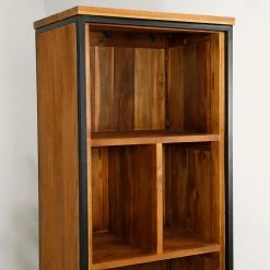 Casita Etagère En Teck Massif Recycle Avec 3 Tiroirs H190cm - Alix -SEMA design Boutique 614105 SITU05 WEB