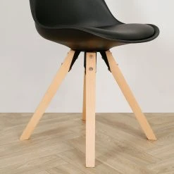 Casita Chaise Salle à Manger En Bois Naturel Et Noir - Leonce 12 Casita Chaise Salle à Manger En Bois Naturel Et Noir - Leonce -SEMA design Boutique 614121 SITU04 WEB