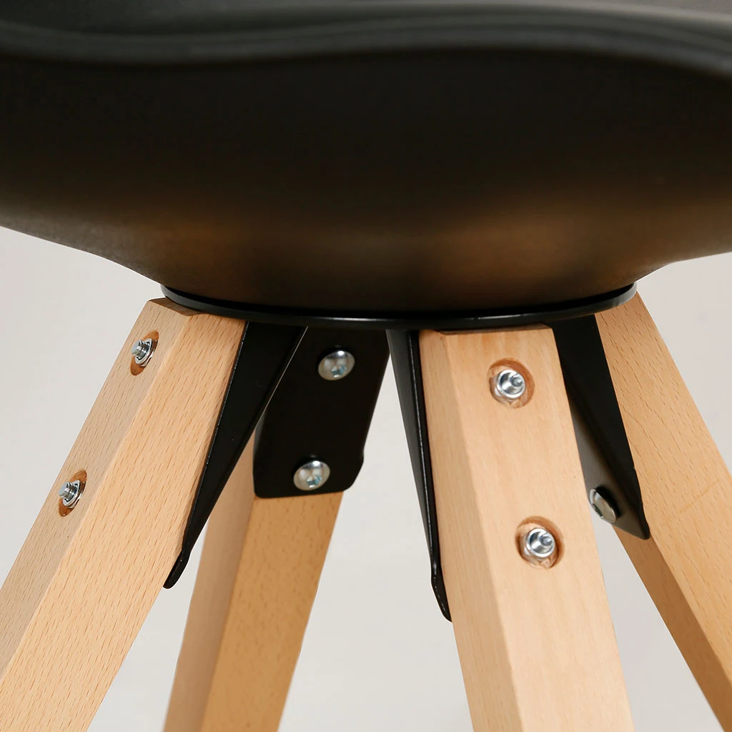 Casita Chaise Salle à Manger En Bois Naturel Et Noir - Leonce 8 Casita Chaise Salle à Manger En Bois Naturel Et Noir - Leonce – Image 6