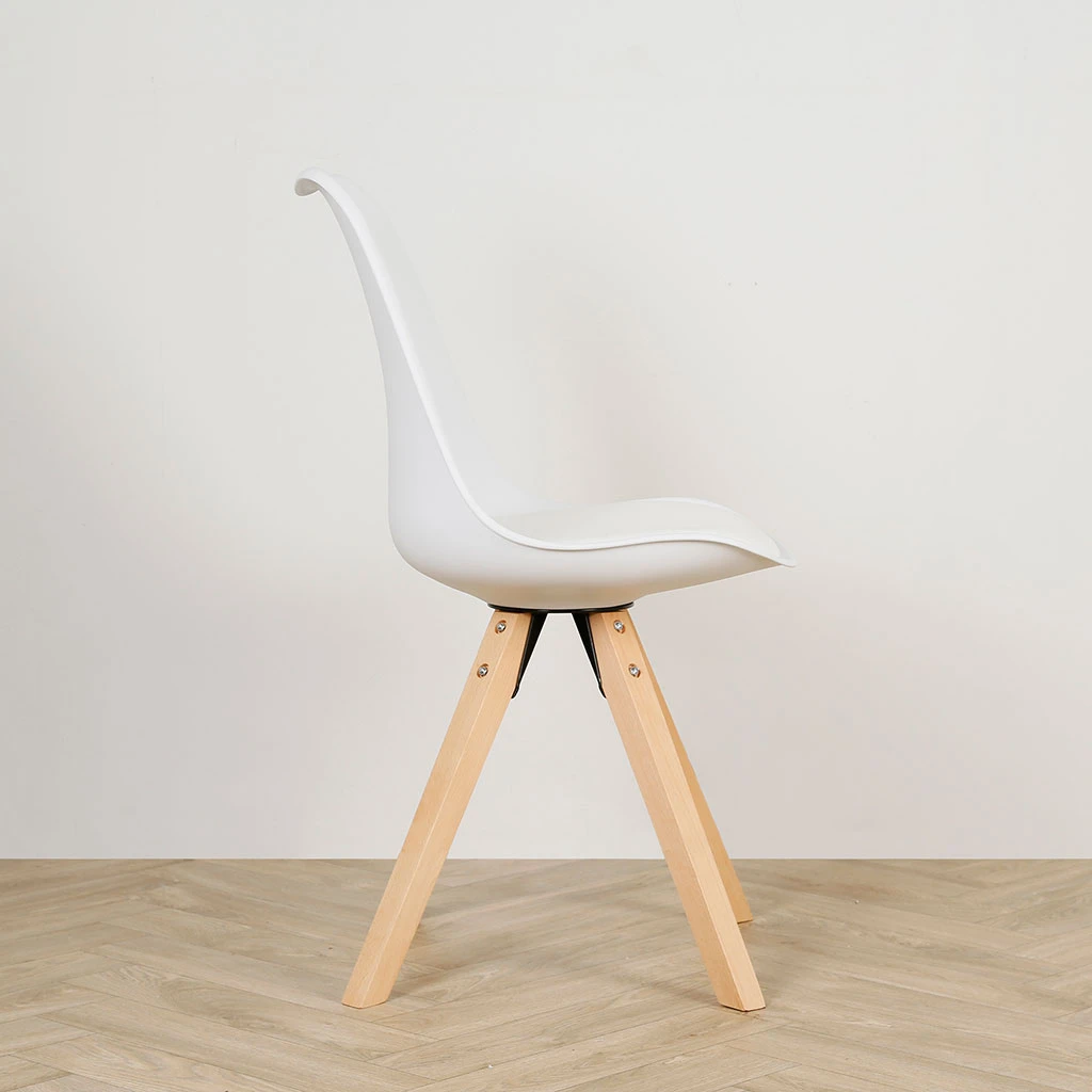 Casita Chaise Salle à Manger En Bois Naturel Et Blanc - Leonce 7 Casita Chaise Salle à Manger En Bois Naturel Et Blanc - Leonce – Image 5