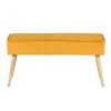 Zago Banc Scandinave Velours Moutarde - Popy -SEMA design Boutique 615184 FRN01 WEB