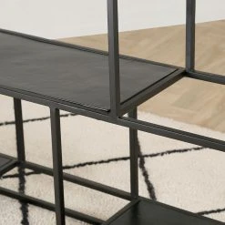 Côté Table Console Industrielle En Fer Noir - Felia -SEMA design Boutique 61629 37910 situ04 web