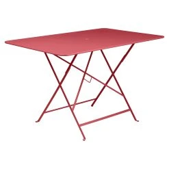 Fermob Table De Jardin Pliante En Acier Piment- Bistro