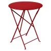 Fermob Table De Jardin Ronde Pliante En Acier Rouge Piment - Bistro 2 Fermob Table De Jardin Ronde Pliante En Acier Rouge Piment - Bistro -SEMA design Boutique 618571 FRN01 WEB