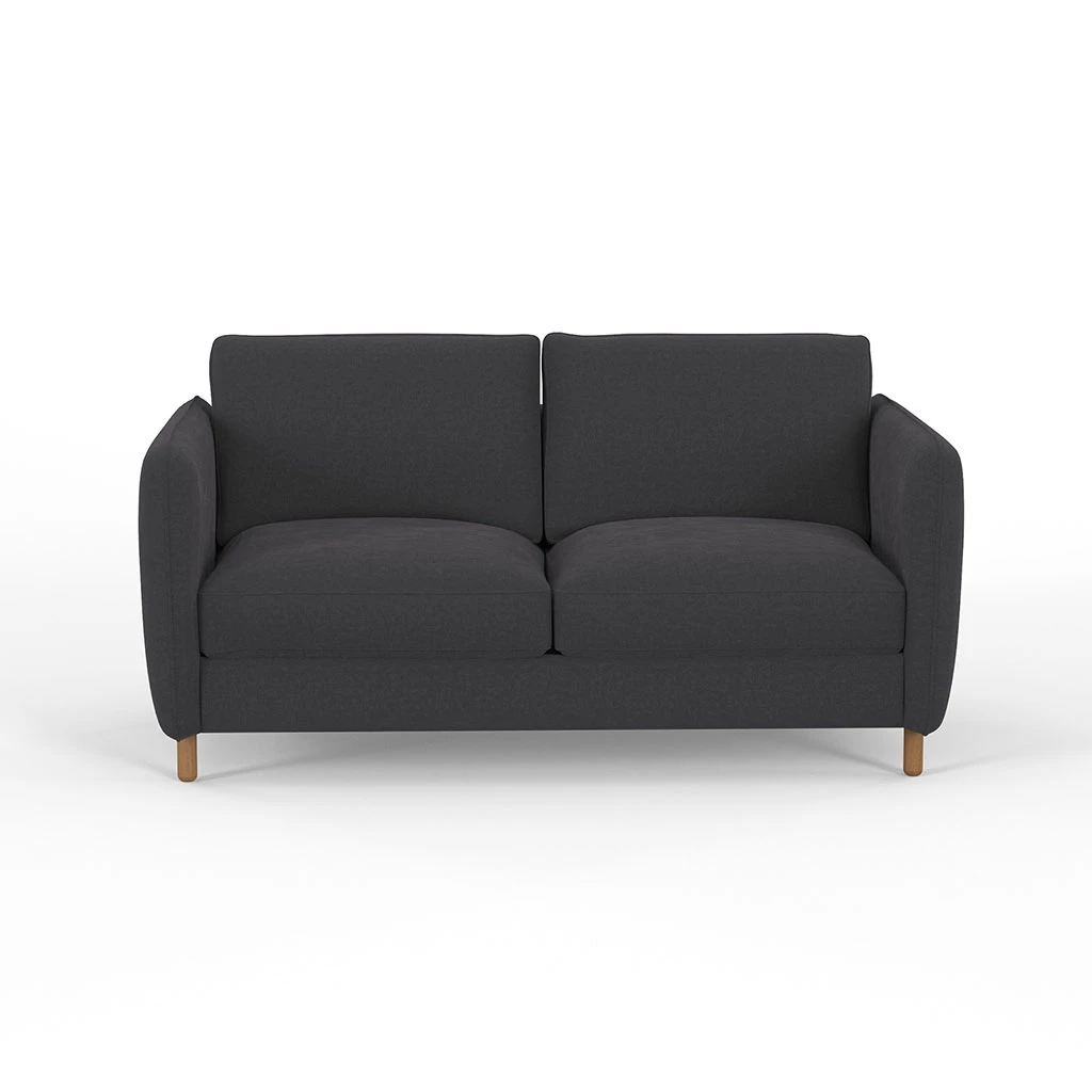 Inside Canapé Convertible 2 Places Gustave - Velours Vintage - Adore Anthracite 3 Inside Canapé Convertible 2 Places Gustave - Velours Vintage - Adore Anthracite