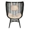 Zago Fauteuil Polo En Rotin Naturel Noir -SEMA design Boutique 622363 FRN01 WEB