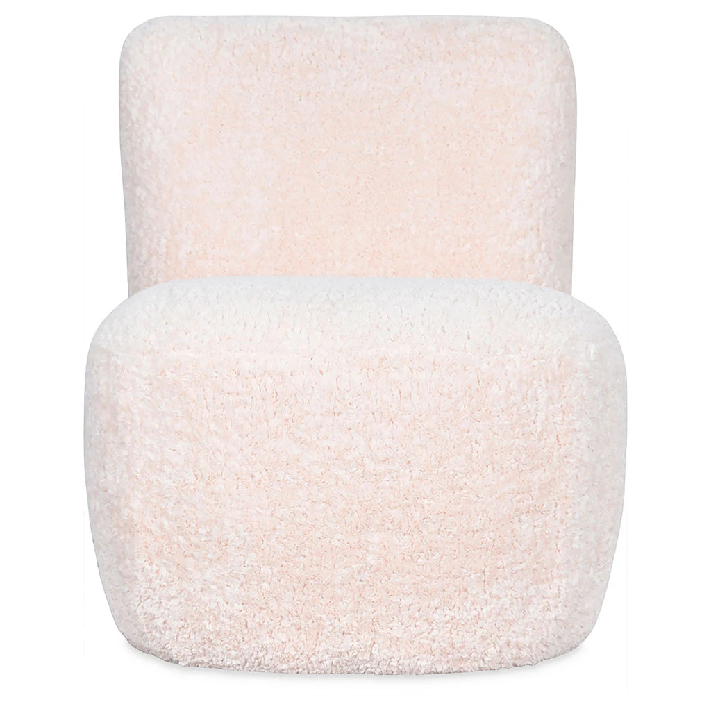 Opjet Fauteuil Bouclette Imitation Fourrure Blanc - Eve 6 Opjet Fauteuil Bouclette Imitation Fourrure Blanc - Eve – Image 4