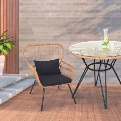 Home Déco Factory Fauteuil De Jardin En Rotin - Helsinki -SEMA design Boutique 623855 FRN04 WEB