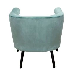 Home Déco Factory Fauteuil Club En Velours Vert De Gris - Amelia -SEMA design Boutique 623887 FRN03 WEB