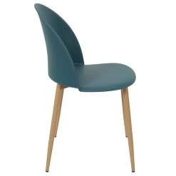 Home Déco Factory Chaise Scandinave Bergen Bleu Canard -SEMA design Boutique 623901 FRN03 WEB