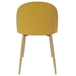 Home Déco Factory Chaise Salle à Manger Scandinave Moutarde - Bergen -SEMA design Boutique 623905 FRN04 WEB