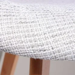 Home Déco Factory Chaise Avec Accoudoir En Tissu Grosse Maille Gris - Scarlett -SEMA design Boutique 623918 FRN05 WEB