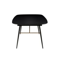 Zago Table à Manger Avec Allonge En Placage Chêne Noir 180x105cm - Verona -SEMA design Boutique 626663 FRN03 WEB