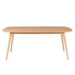 Zago Table à Manger En Chêne Clair 180x90cm - Caly