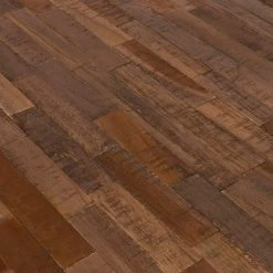 White Label Living Table à Manger En Teck Massif Et Pieds Métal 200x90cm - Suri -SEMA design Boutique 627266 FRN04 WEB