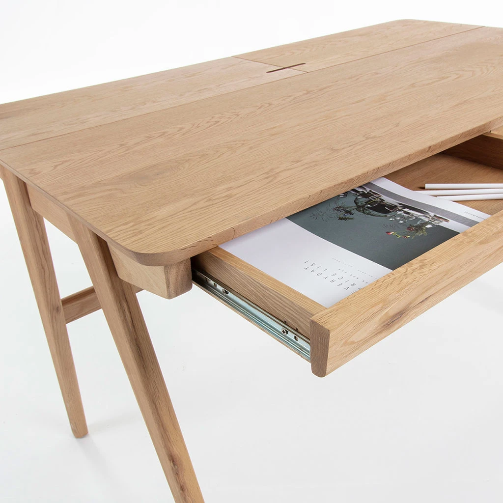 La Forma Bureau En Frêne Naturel - Jakes 5 La Forma Bureau En Frêne Naturel - Jakes – Image 3