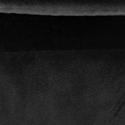 Zago Banc En Velours Noir - Vero -SEMA design Boutique 630951 FRN05 WEB