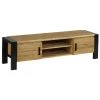 Casita Meuble TV En Pin Massif Et Métal L150cm - Lugano -SEMA design Boutique 632337 FRN01 WEB