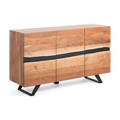 La Forma Buffet En Acacia 3 Portes L148cm - Uxia
