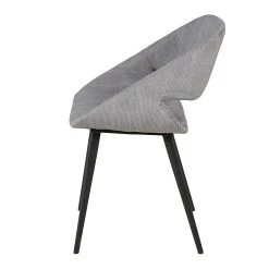 Zago Chaise Salle à Manger Velours Côtelé Gris Clair - Alma 9 Zago Chaise Salle à Manger Velours Côtelé Gris Clair - Alma -SEMA design Boutique 633419 FRN03 WEB