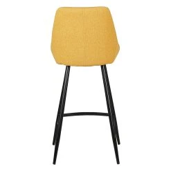 Zago Chaise De Bar Tissu Moutarge - Ben -SEMA design Boutique 633427 FRN05 WEB