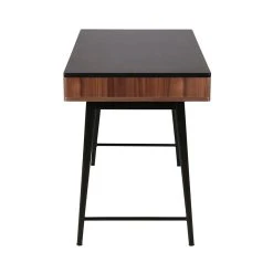 Zago Bureau En Noyer Et Métal Noir - Nuna -SEMA design Boutique 633448 FRN03 WEB