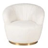 Zago Fauteuil Tissu Effet Mohair écru - Vesna -SEMA design Boutique 633458 FRN01 WEB