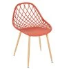 Home Déco Factory Chaise De Jardin En Plastique Terracotta - Malaga -SEMA design Boutique 633469 FRN01 WEB