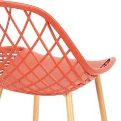 Home Déco Factory Chaise De Jardin En Plastique Terracotta - Malaga 11 Home Déco Factory Chaise De Jardin En Plastique Terracotta - Malaga -SEMA design Boutique 633469 FRN04 WEB